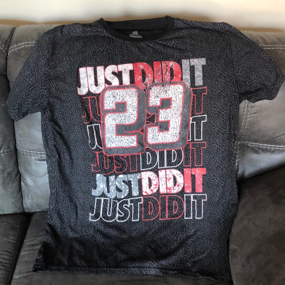 LAST CHANCE Just Did It 23 Short Sleeve Shirt